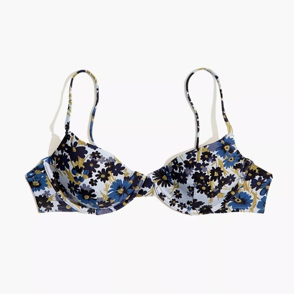 Madewell Other - Madewell Second Wave Underwire Bikini Top in Daisy Reverie